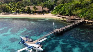 Arriving at Kokomo Island